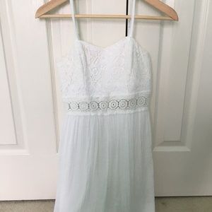 white sundress